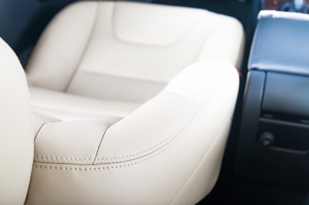 Leather car seats