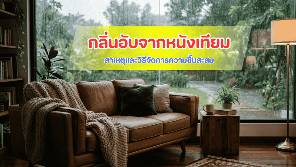 วิธีจัดการความชื้นและกลิ่นอับจากหนังเทียมหน้าฝน ต้นตอเชื้อราในฟองน้ำซับใน โดย Golden Dragon PVC
